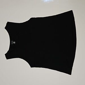 Women's large Justify black rayon blend tank